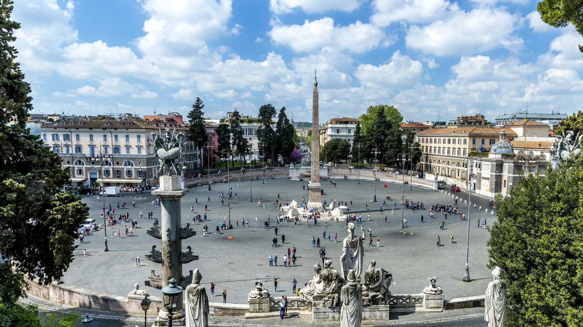 Аудиогид ПЬЯЦЦА-ДЕЛЬ-ПОПОЛО (ит. PIAZZA DEL POPOLO) - Презентация - Туристический Гид | MyWoWo